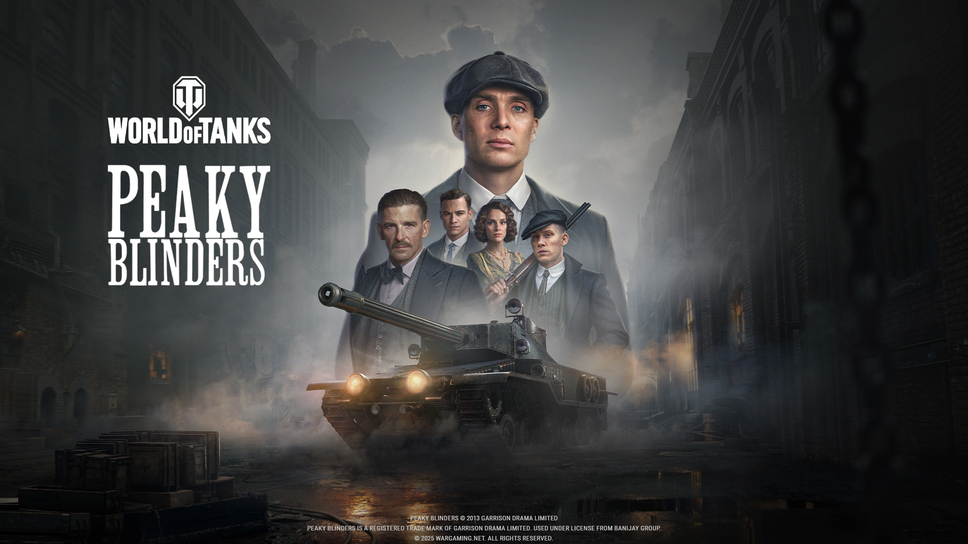 World of Tanks se asocia con Banijay Rights para lanzar el capítulo especial del pase de batalla: Peaky Blinders